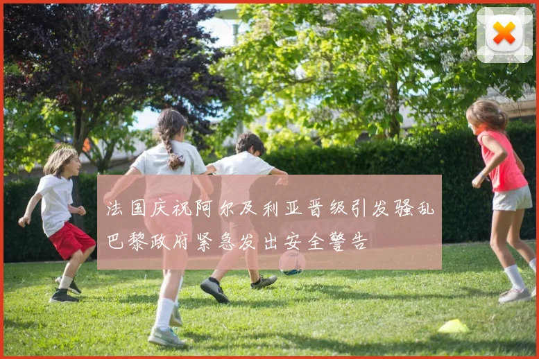 法国庆祝阿尔及利亚晋级引发骚乱巴黎政府紧急发出安全警告
